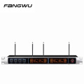 China Custom Four Channels Vhf Wireless Microphone Cordless And Speaker